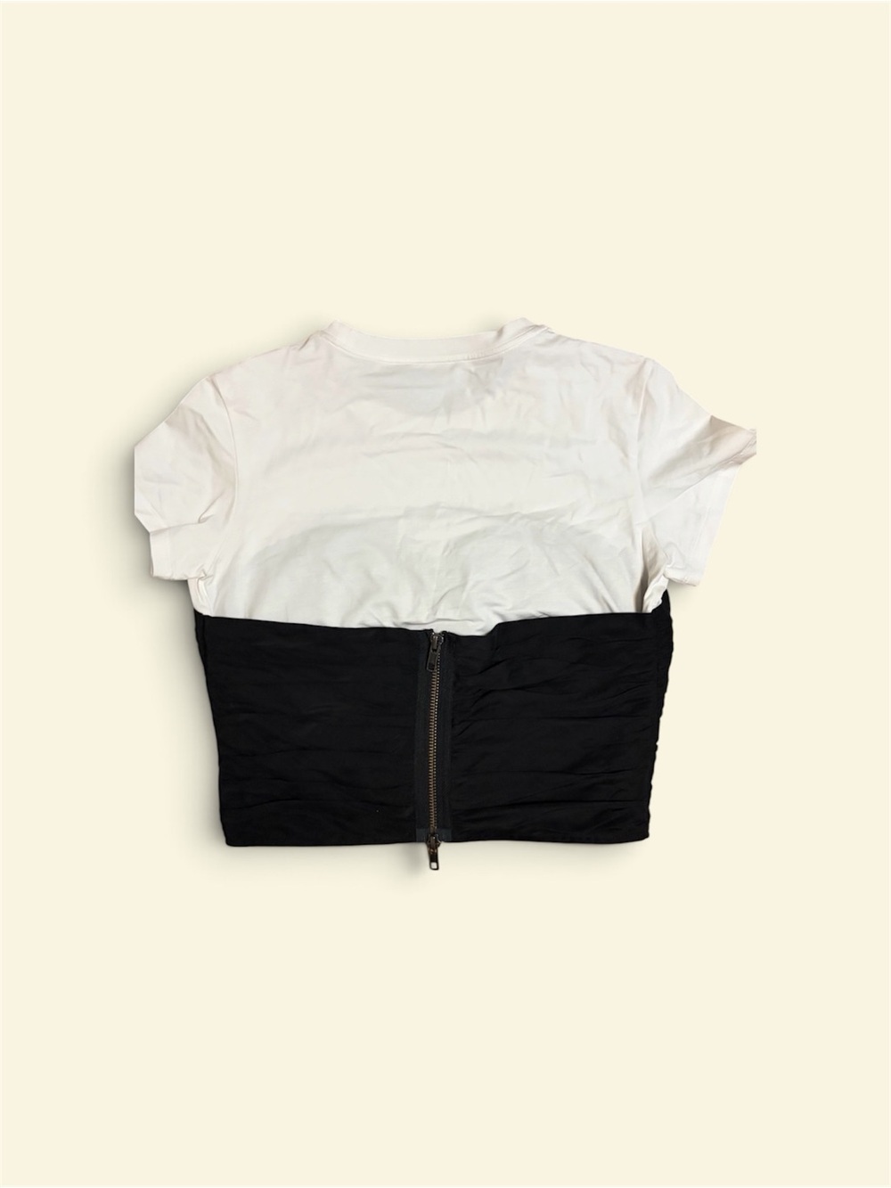 ALEXANDER WANG BLACK AND WHITE SHORT SLEEVE - Picture 2 of 2